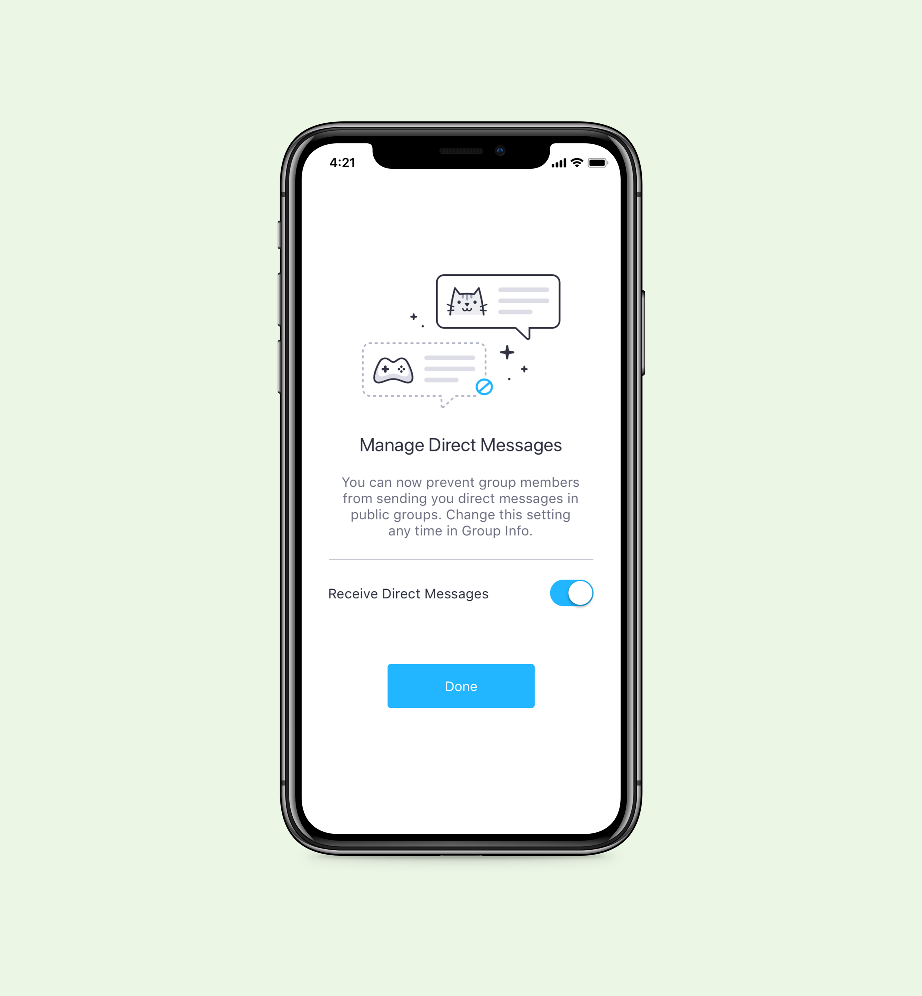 Kik — Privacy Controls